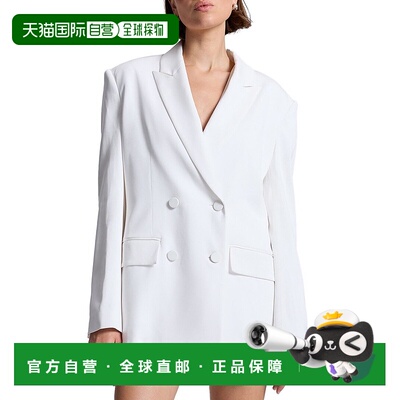 自营 A.L.C.Caleb羊毛混纺夹克-白色外套 美国直发奥莱