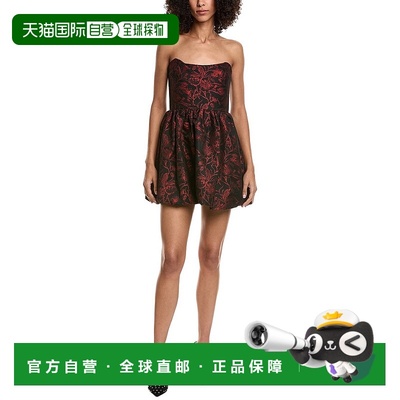 自营Amanda Uprichard Addison Mini Dress - red 美国奥莱直发