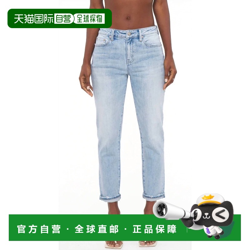 自营 pistola杰西日常修身直筒牛仔裤 Getty - getty 美国奥莱直