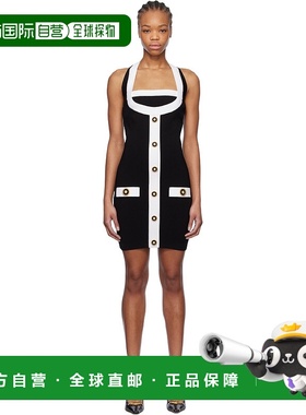 1h可退 香港直邮潮奢 Balmain 巴尔曼 女士 黑色 & 白色 Two-Tone