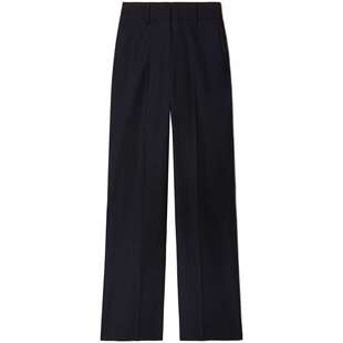 black 自营off Women Wool Trousers Over whiteivory Formal