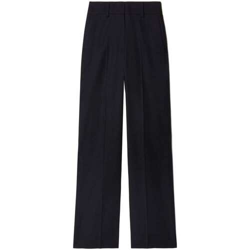 自营off-whiteivory Women's Formal Over Wool Trousers - black