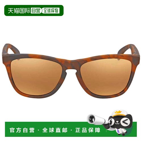 自营Oakley Frogskins Prizm钨方形男士太阳镜OO9013 9013C5 55 -
