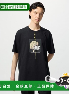 自营 日潮跑腿UNIQLO优衣库男装女装情侣UT鬼灭之刃印花短袖T恤48