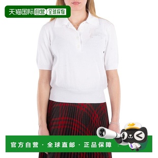 女士 burberry Polo衫 短袖 1h可退 上衣女装 美国直邮