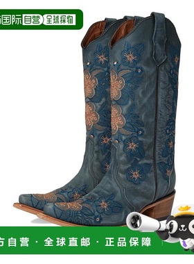 1h可退 【美国直邮】corral 女士 靴子时尚高筒靴 正品保暖 时尚