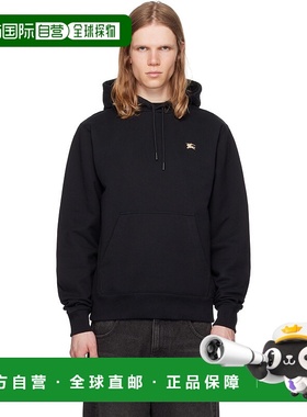 1h可退 香港直邮潮奢 Burberry 巴宝莉 男士 黑色 Knight Stamp C