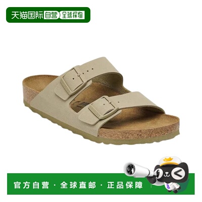 自营Birkenstock亚利桑那州birko-flor凉鞋-Tan 美国奥莱直发