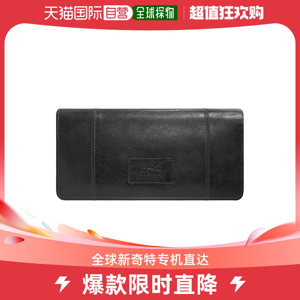 【美国直邮】mancini leather goods 女士 钱包真皮拉链