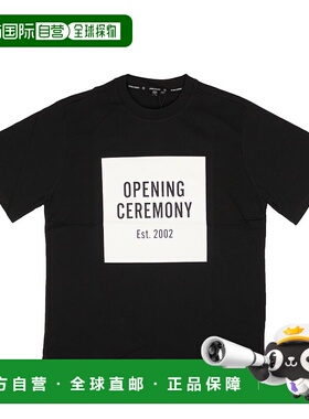 自营 opening ceremony开幕式黑色OC标志T恤-黑色 美国奥莱直发