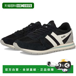 自营Women's Gola Daytona CLA592 Sneakers Black White Lifesty