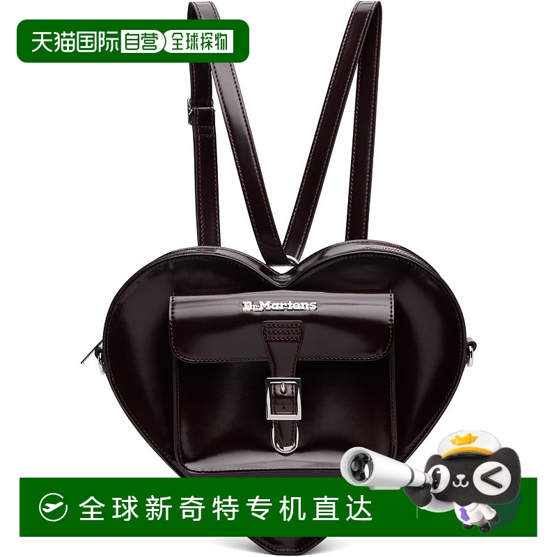 1h可退 香港直邮潮奢 Dr. Martens 马丁大夫 女士 酒红色 Vegan H