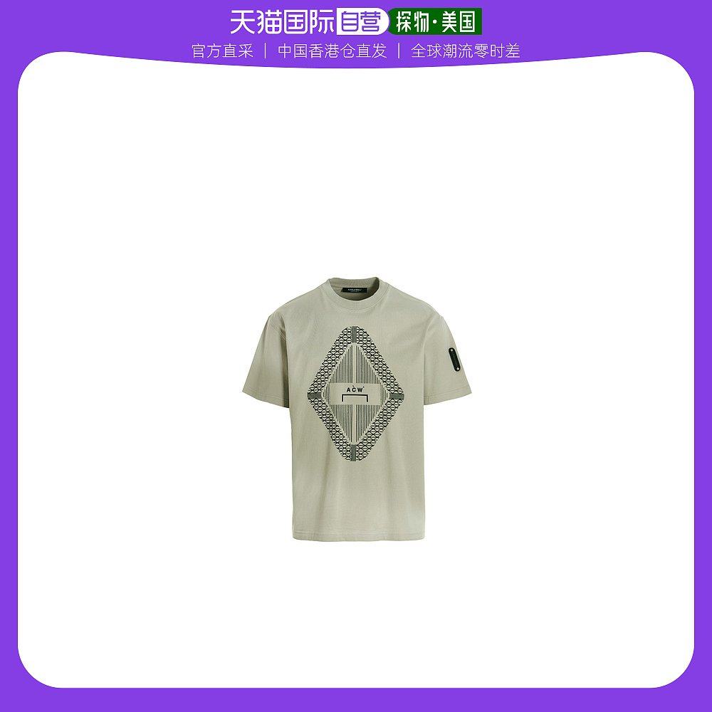 香港直发a cold wall男士休闲潮流t恤灰色时尚复古典雅经典简约