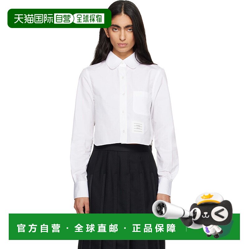1h可退 香港直邮潮奢 Thom Browne 汤姆 布朗 女士 白色 Classic