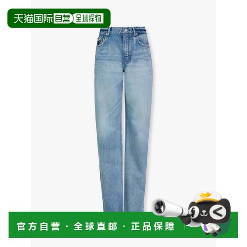 香港直邮ALAIA 牛仔裤 AA9P1274D023C直筒裤