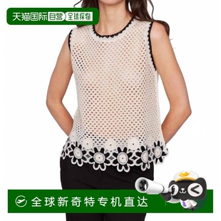 自营 美国奥莱直发 charlie b天然钩针背心