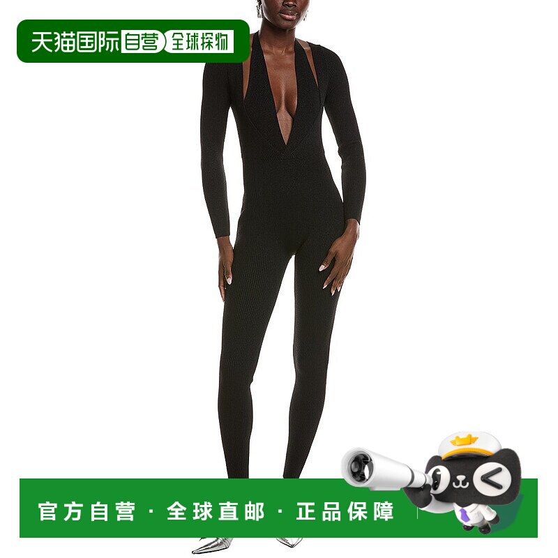 自营retrofeteRetrofête Knit Jumpsuit - black 美国奥莱直发