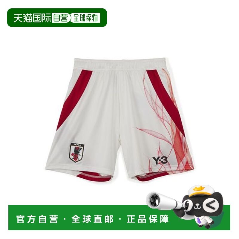 自营  Adidas阿迪达斯 Y-3日本队客场短裤五分训练裤 IU0962