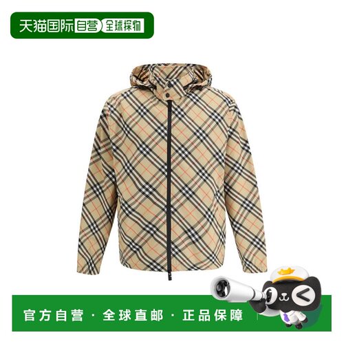 自营Burberry Polyester Shell Men's Jacket - multicolor 美国