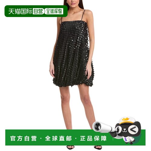 自营Helmut Lang Bubble Mini Dress - black 美国奥莱直发