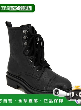 自营andre assousFARAH COMBAT 内拉链短靴 - 黑色 美国奥莱直发