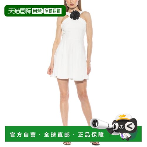 自营Alexia Admor Alexi Alexi a字裙-白色 美国奥莱直发