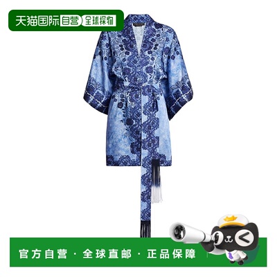 自营marina rinaldi童话 - 中国蓝 美国奥莱直发外套女装