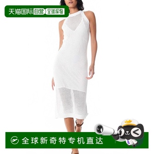 brokeChev白色钩针连衣裙 自营 young 美国奥莱直发 fabulous