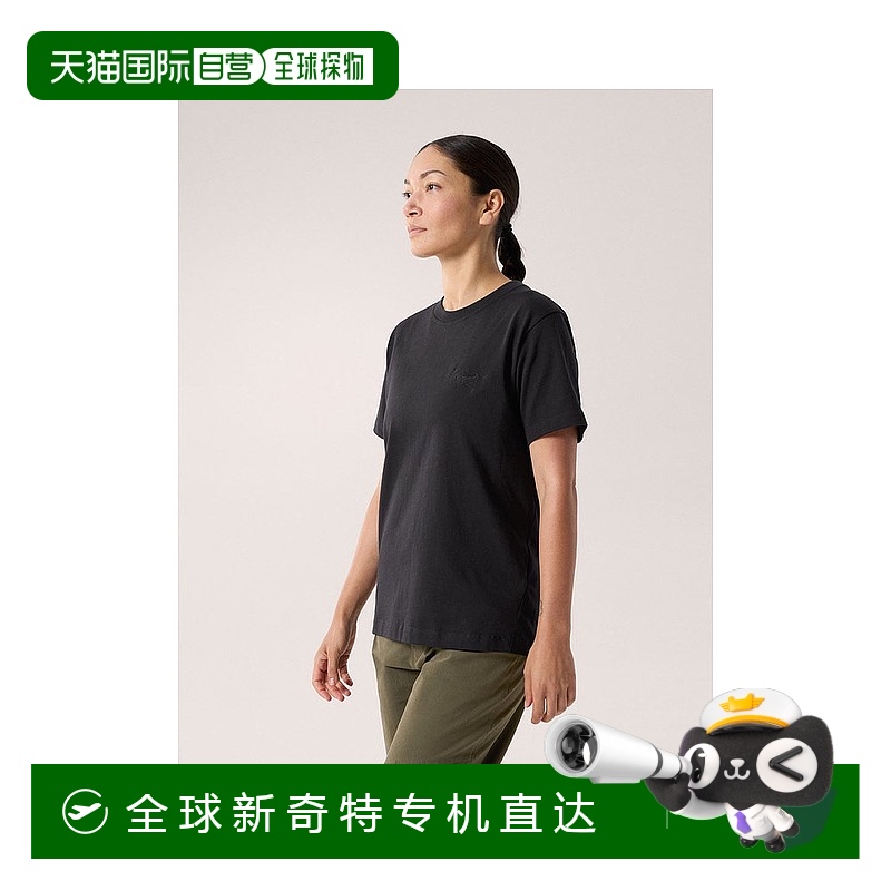 1h可退 加拿大直邮加拿大直发始祖鸟KRAGG女款棉质圆领短袖透气图