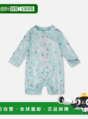 自营deux par deuxBaby and Toddler One-Piece Long Sleeve Rash