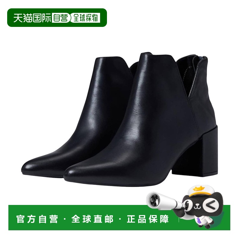 自营 blondoWomen's Tanner Waterproof Boot In Black Cow Leath