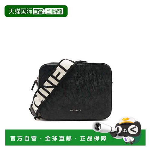 自营coccinelleTebe Bag In Black - black 美国奥莱直发