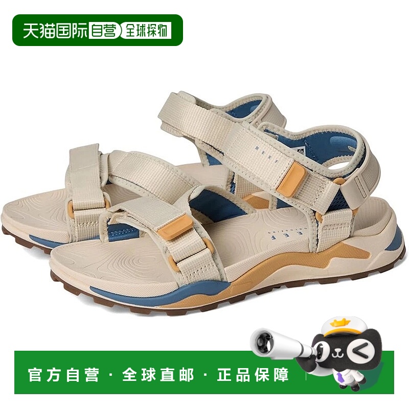 自营Reef Cross Shore Sandals Men's Tan Wheat Open Toe Adjust
