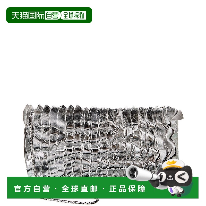 自营 Jason Wu皮革单肩包-银色 美国奥莱直发手提包