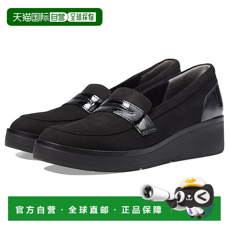 1h可退 香港直邮潮奢 bzees 女士 First Class 乐福鞋 black黑色