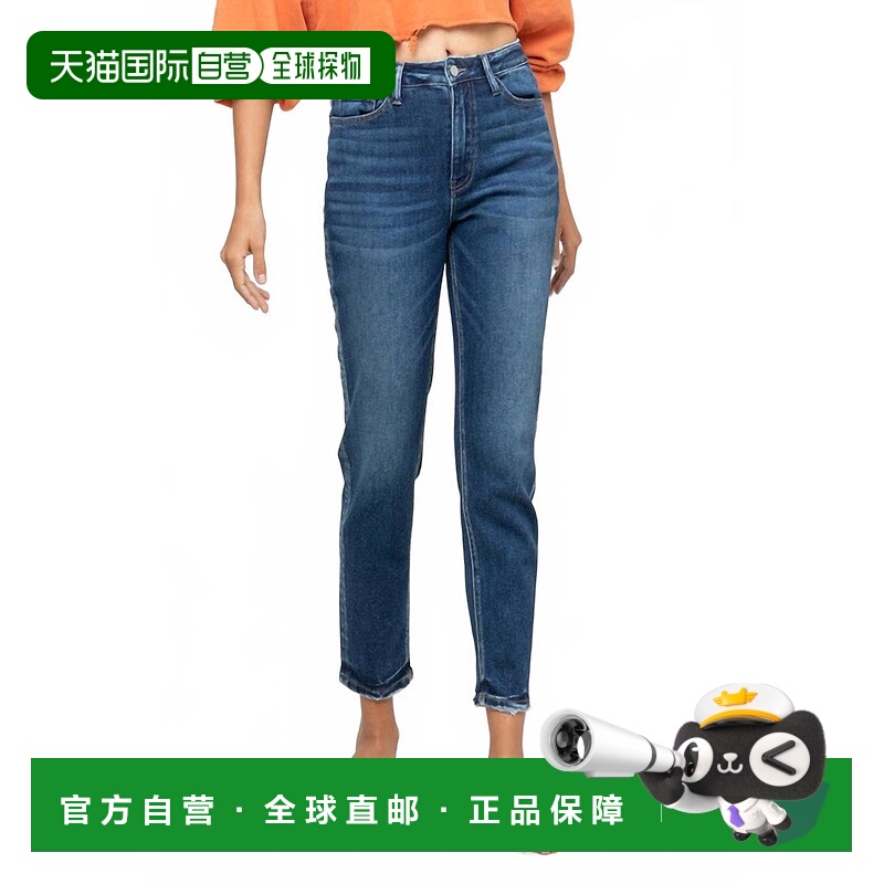 自营vervetStretch Mom Jean In River Run - river run 美国奥莱