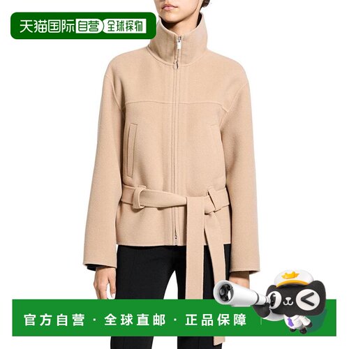 1h可退 【美国直邮】theory 女士 大衣羊绒