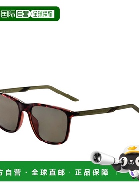 自营Nike Unisex 55 mm Brown Sunglasses - tortoise 美国奥莱直