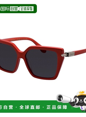 自营Salvatore Ferragamo SF 1106S 600 57mm女式蝴蝶太阳镜-红色