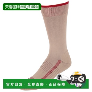 米色 软垫舒适休闲棉质连衣裙袜子 美国 crookhorndavis男式 自营