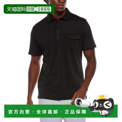 自营Ben Sherman Air Pique运动套装polo衫-黑色 美国奥莱直发