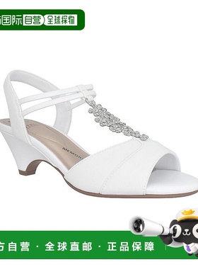 【美国直邮】impo 女士 凉鞋进口坡跟真皮单鞋