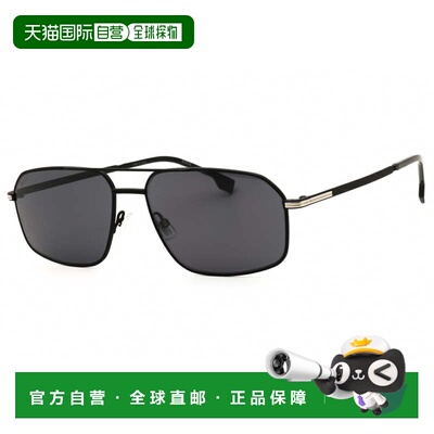 自营hugo bossBOSS 1603/S 0124红外哑光黑色银色/灰色-哑光黑色