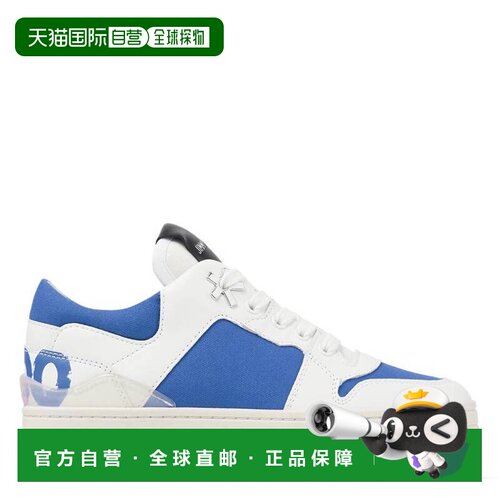 自营Jimmy Choo Eh/P Florent低帮运动鞋-x白色/蓝色 美国奥莱直