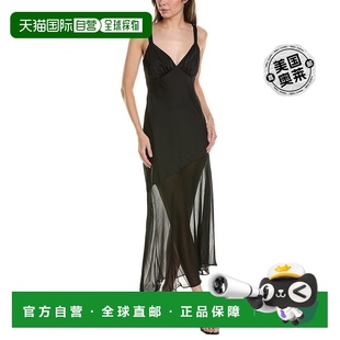 黑色 自营 长裙 Cemille 连衣裙美国服饰直发奥莱 Misha