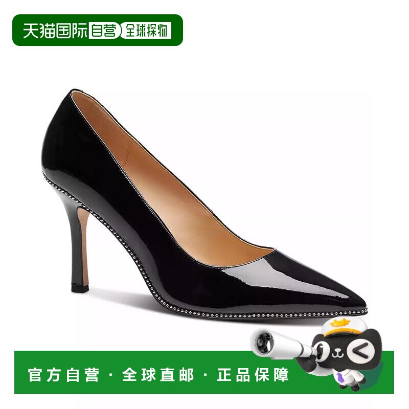 1h可退 【美国直邮】coach 女士 时尚休闲鞋蔻驰尖头高跟鞋一脚蹬