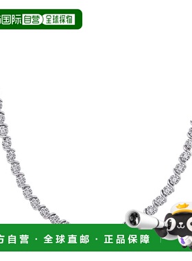 自营Mimi & Max 1ct TGW Cubic Zirconia Tennis Necklace Sterli