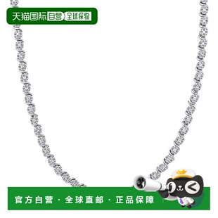 自营Mimi Cubic Necklace Sterli TGW Tennis 1ct Max Zirconia