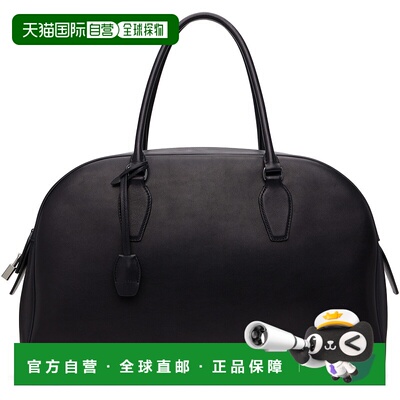 1h可退 香港直邮潮奢 The Row 女士 黑色 India 15.75 手提包 W15