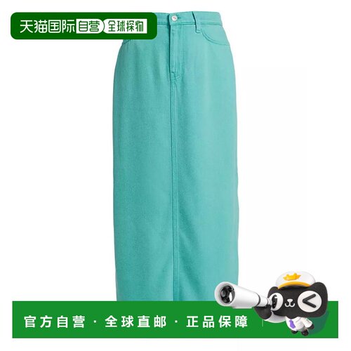 1h可退 【美国直邮】7 for all mankind 女士 半身裙长裙a字裙